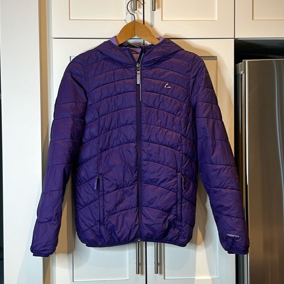 Paradox Purple Puffer Lightweight Winter Jacket - Picture 3 of 14